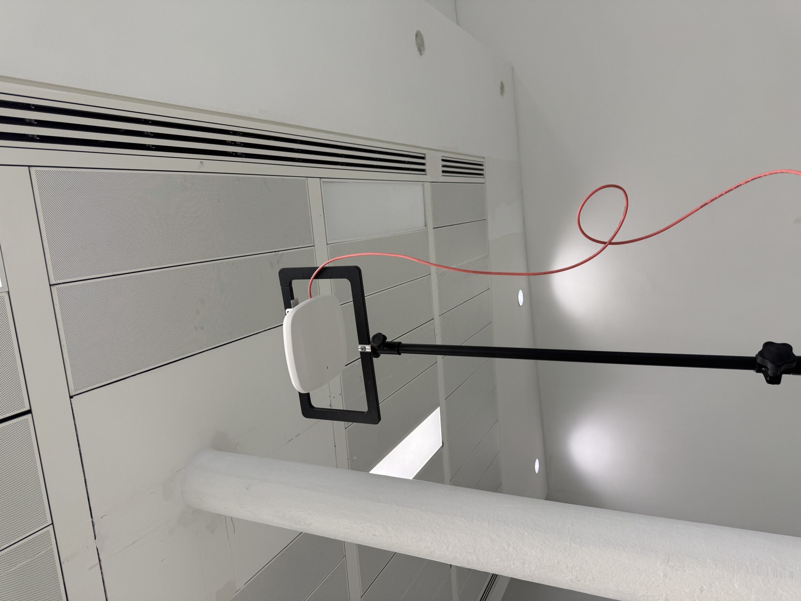 Survey access point on a stand